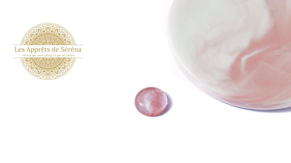 16mm en verre teinté pastèque