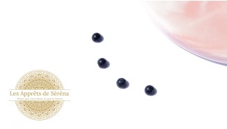 copy of Cabochons 4mm en améthyste naturelle