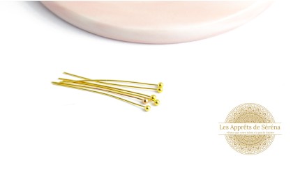 Clous tête boule 32mm