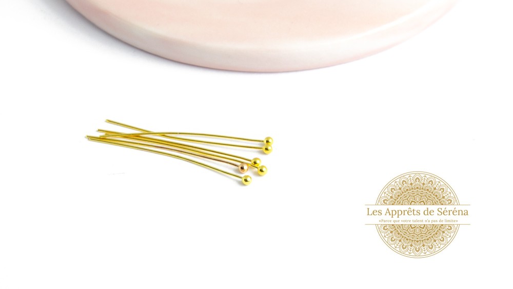 Clous tête boule 32mm