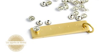 Coupelles pour perles 8mm en zamak argent