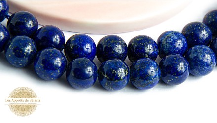 copy of Perles à facettes 10mm agate naturelle teintée bleue