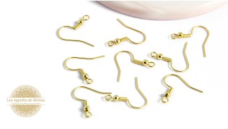 Crochets d'oreilles en acier inoxydable