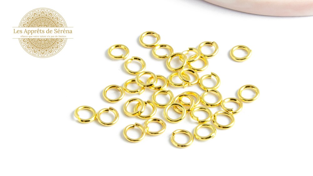 copy of Anneaux de jonction 4x0.5mm en laiton