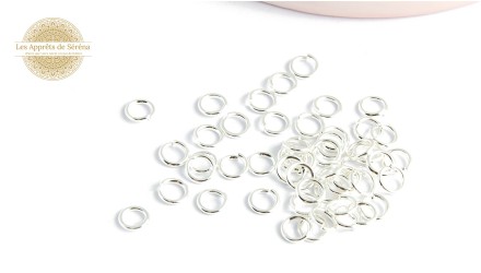 Anneaux de jonction 4x0.8mm en laiton