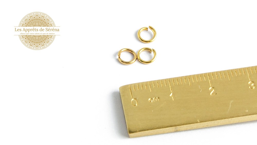 copy of Anneaux de jonction 4x0.5mm en laiton