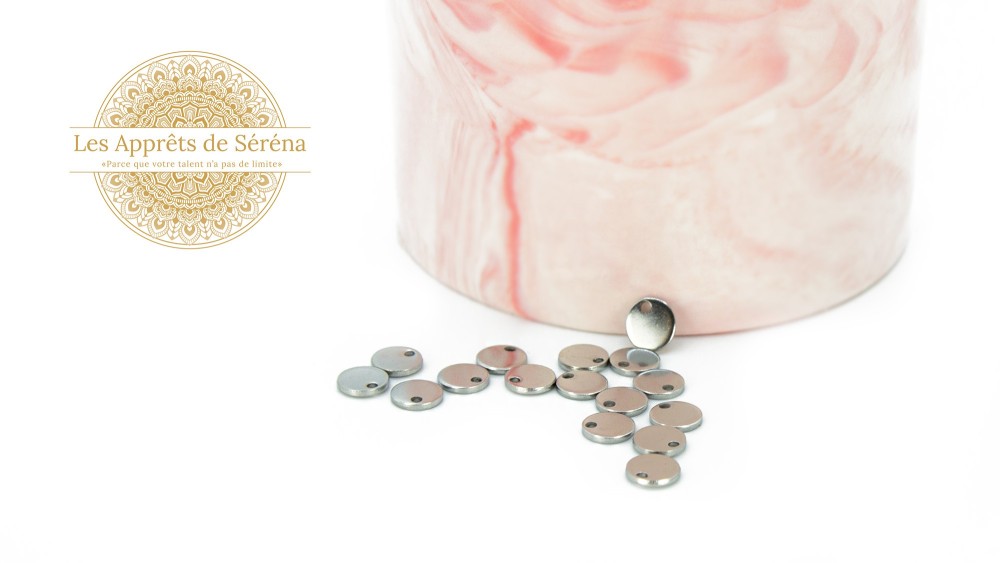 sequins acier 7mm