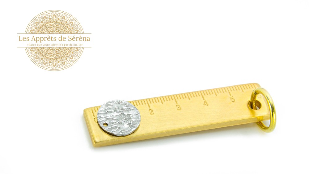 sequin acier 15mm