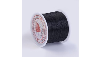 Fil cristal Coréen élastique 0.5mm noir