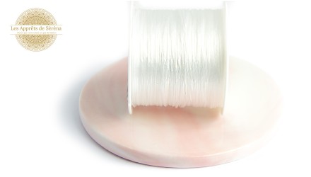 copy of Fil cristal Coréen élastique 0.5mm noir X 45 mètres