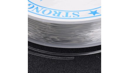 copy of Fil cristal Coréen élastique 0.5mm noir X 45 mètres