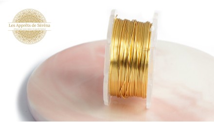 Fil laiton 0.4mm x 20m