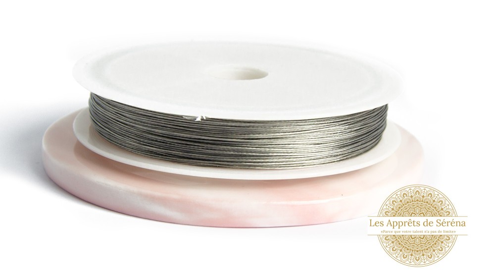 queue de tigre en acier inoxydable 0.45mm x 70 m