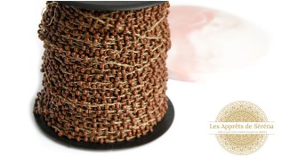 copy of Fil coton perlé de rocailles turquoises 2mm