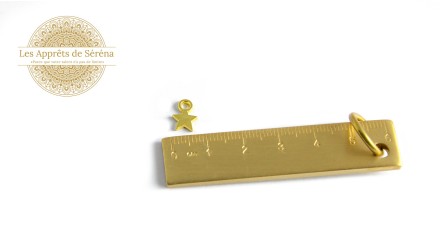 copy of Pendentif étoile en zamak argent