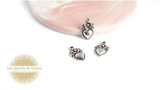 Pendentif cœur baroque