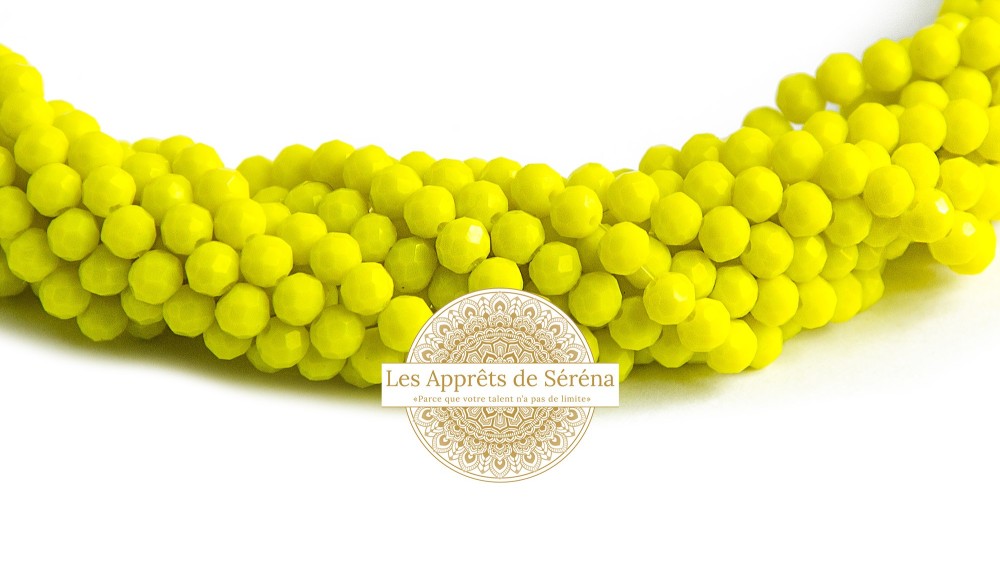 Perles abaques à facettes