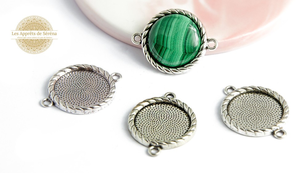 supports cabochons 20mm
