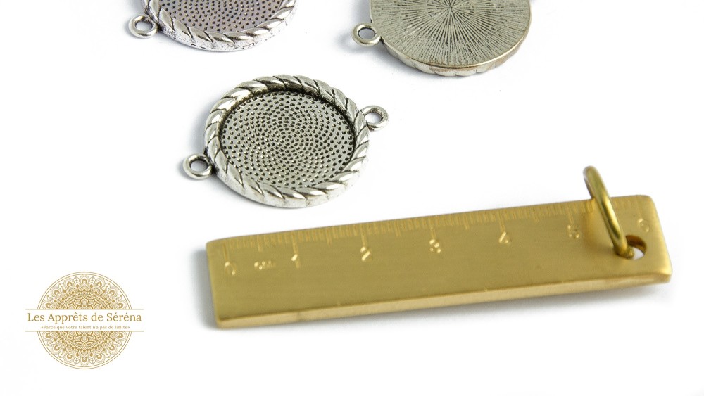cabochons 20mm,apprêts bijoux