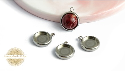 supports cabochons  10mm