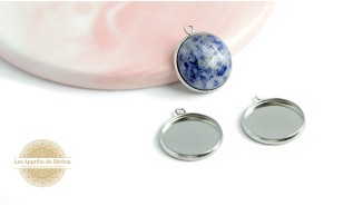 Pendentifs supports cabochon 16mm