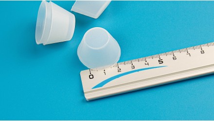 Gobelet verseur mélangeur résine en  silicone réutilisable
