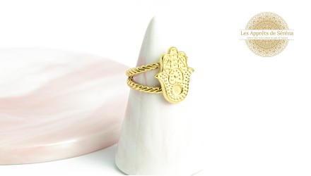 Bague support cabochon 3mm