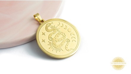 médaille serpent Kundalini