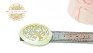 copy of Grand pendentif arbre de vie nacre naturelle