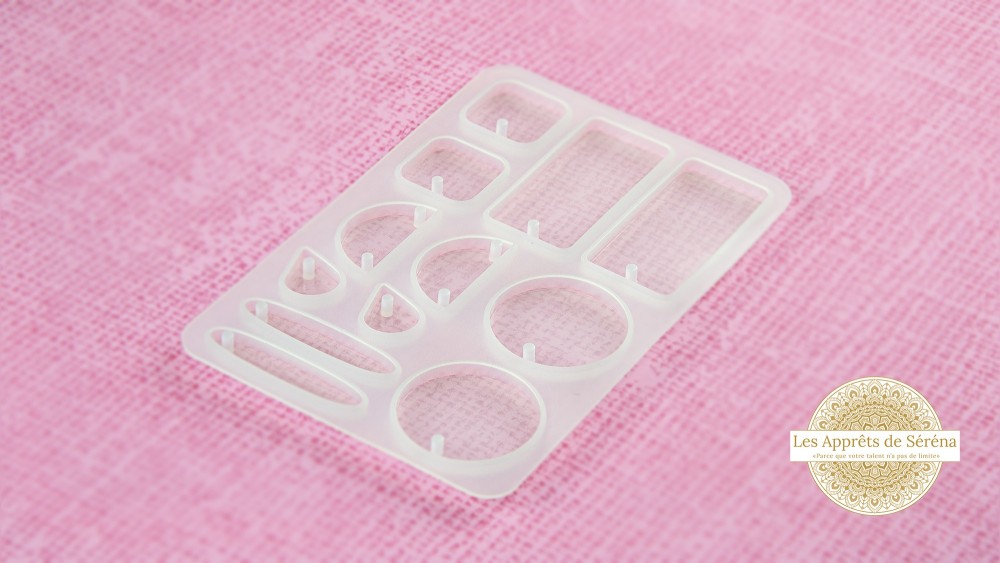 Moule pour résine uv en silicone