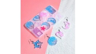Moule pour pendentifs en résine UV