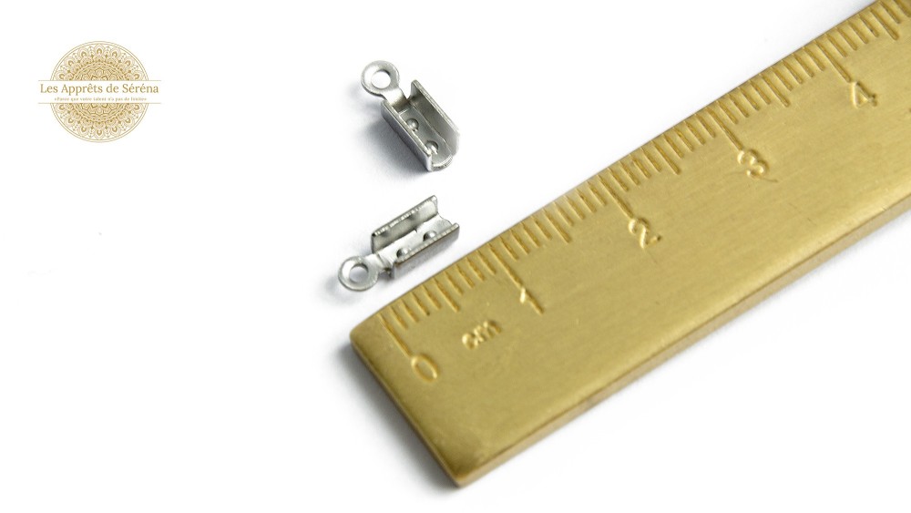 Embouts à pincer pour cordon 2mm