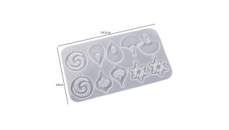 Moule pour boucles d'oreille en résine UV fabrication de boucles d'oreille