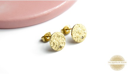 Supports puces d'oreille ronde