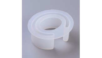 Moule bracelet manchette en  résine uv