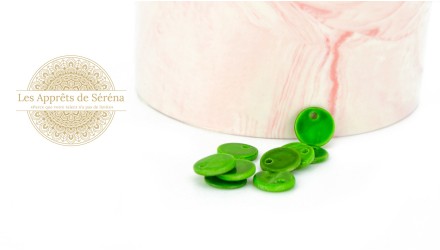 pendentif 10mm nacre
