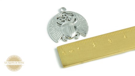 copy of Pendentif scarabée acier inoxydable plaqué or 18K