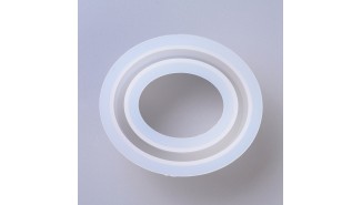 Moule pour bracelet manchette fermée en résine uv moule réutilisable