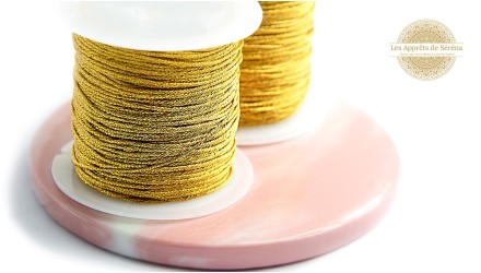 Fil nylon tressé 1mm