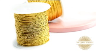 Fil nylon tressé 1mm pour création bijoux