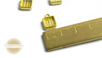 Pendentifs supports carré pour cabochon 7x7mm