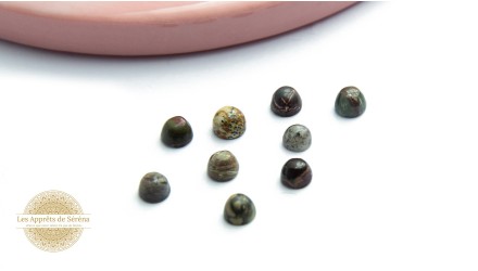 copy of Cabochons 4mm en améthyste naturelle