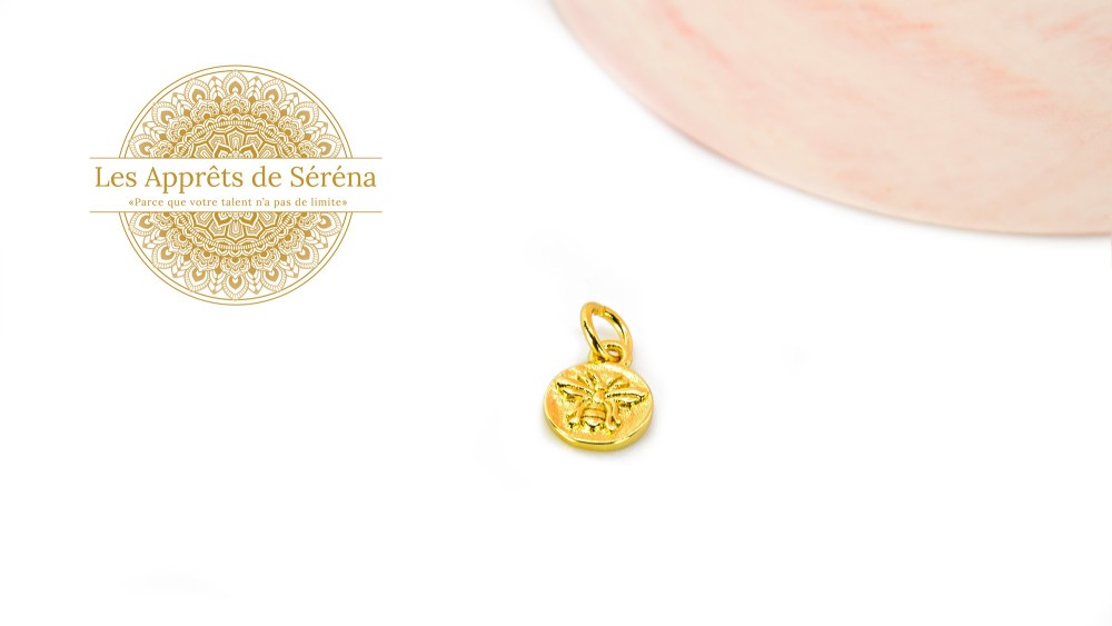 pendentif insecte laiton