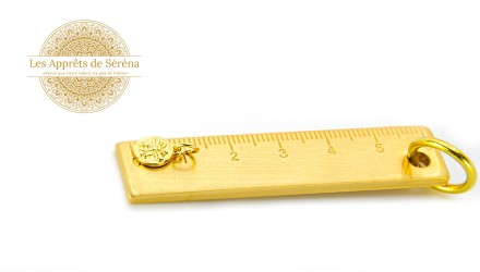 Pendentif abeille en laiton