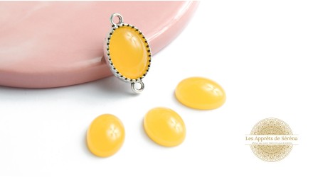 Cabochons acétate 14x10mm