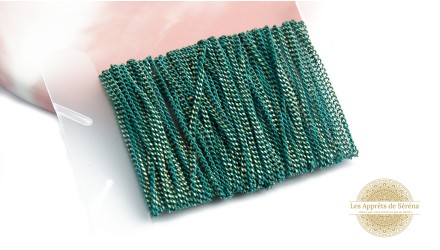 copy of Chaîne acier rose maille gourmette 2x3mm