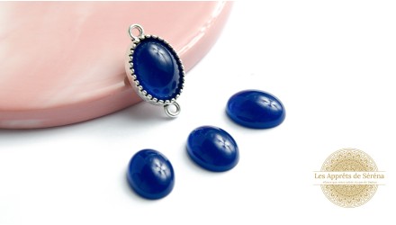 Cabochons acétate 14x10mm