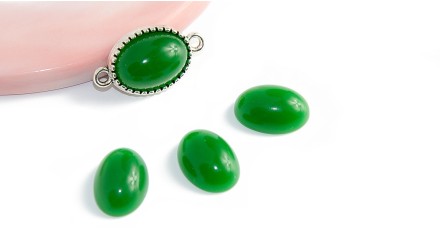 Cabochons acétate 14x10mm