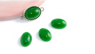 Cabochons acétate 14x10mm