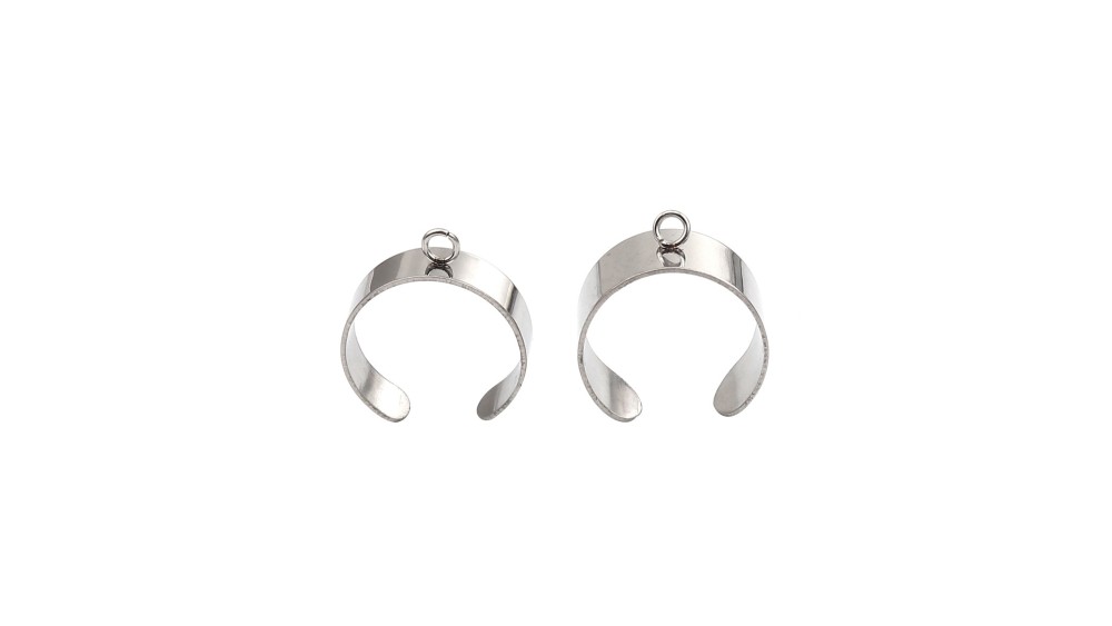 copy of Support bague serpent en acier inoxydable doré plaqué 18K